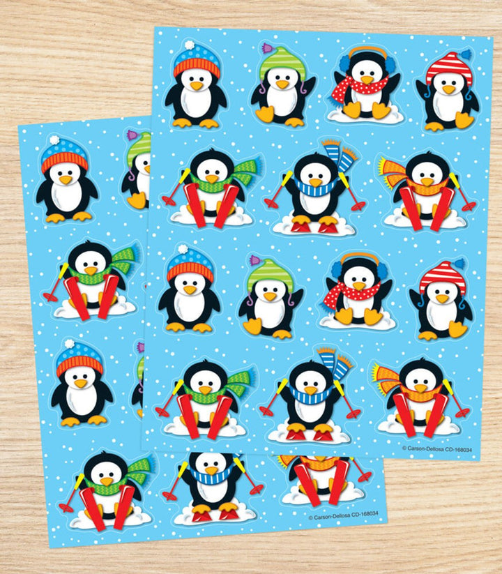Penguins Shape Stickers-Tools 4 Teaching-Classroom Decor and More