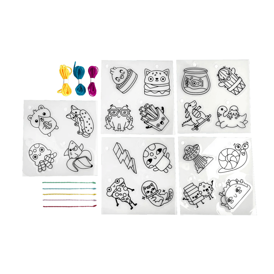 Shrink-its! DIY Shrink Art Kit - Fun Friends-Arts & Crafts-Tools 4 Teaching-Classroom Decor and More