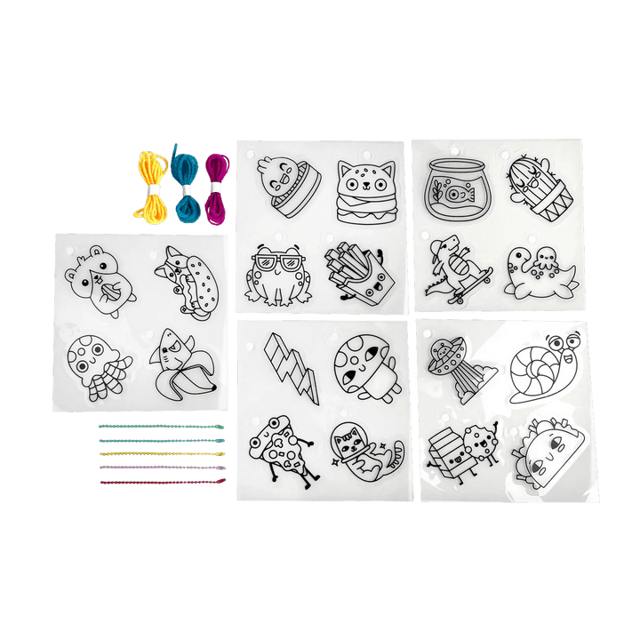 Shrink-its! DIY Shrink Art Kit - Fun Friends-Arts & Crafts-Tools 4 Teaching-Classroom Decor and More