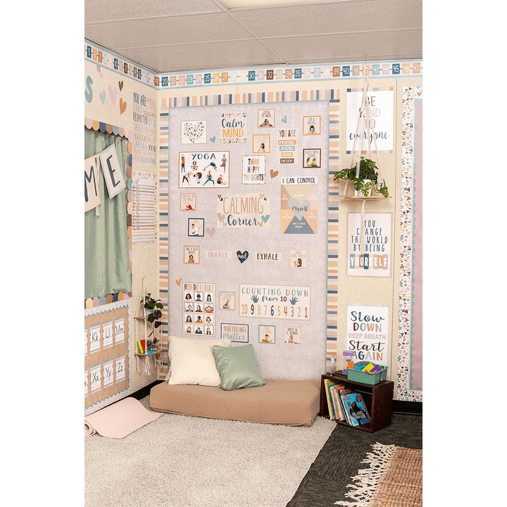 Slow Down, Deep Breath, Start Again Positive Poster-Posters-Tools 4 Teaching-Classroom Decor and More