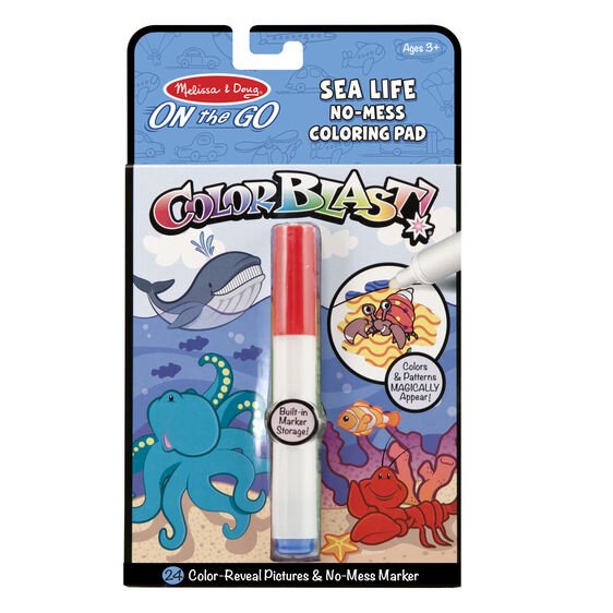 ColorBlast! Sea Life-Activity Pads-Tools 4 Teaching-Classroom Decor and More