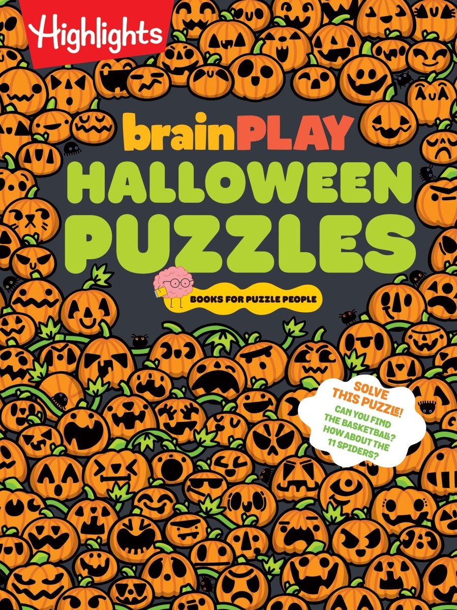 brainPLAY Halloween Puzzles-Subjects - Books - Activity Books-Tools 4 Teaching-Classroom Decor and More