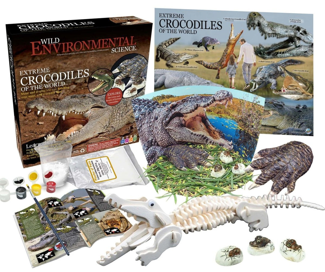 *Extreme Crocodiles of the World-Science & STEM-Tools 4 Teaching-Classroom Decor and More