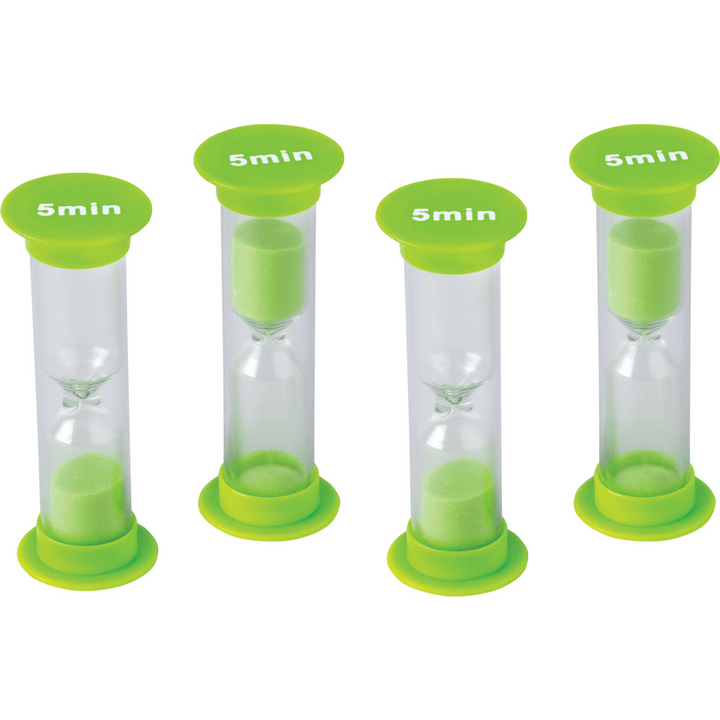 *5 Minute Sand Timers - Mini-Classroom Essentials-Tools 4 Teaching-Classroom Decor and More