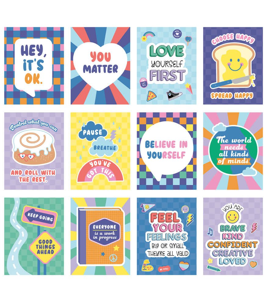 We Stick Together Poster Set: Mini Posters-Posters-Tools 4 Teaching-Classroom Decor and More