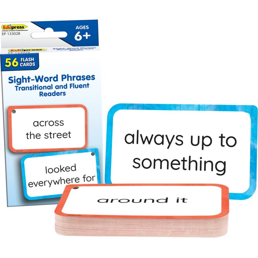 Sight-Word Phrases - Trasitional and Fluent Readers Flash Cards-Subjects - Reading - Sight Words-Tools 4 Teaching-Classroom Decor and More