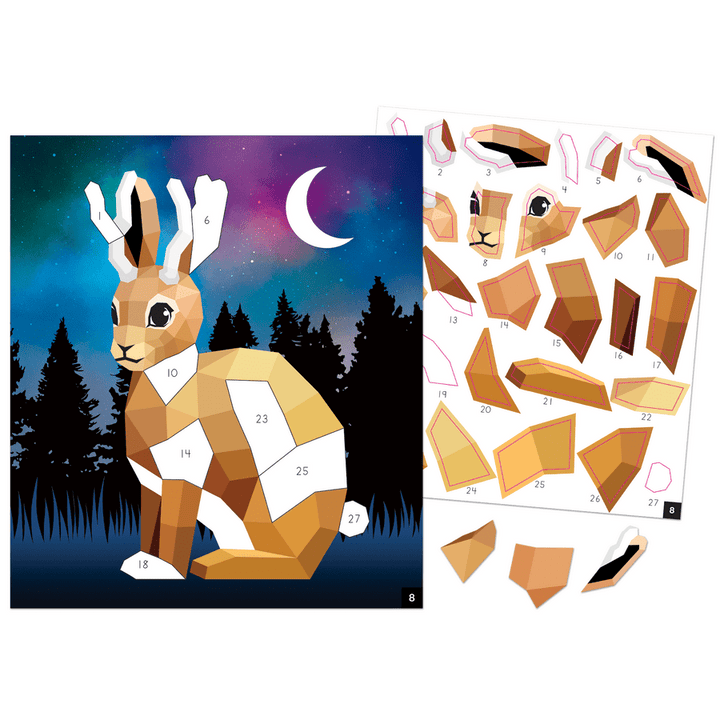 Magical Creatures Modern Mosaics Stick to the Numbers-Activity Pads-Tools 4 Teaching-Classroom Decor and More