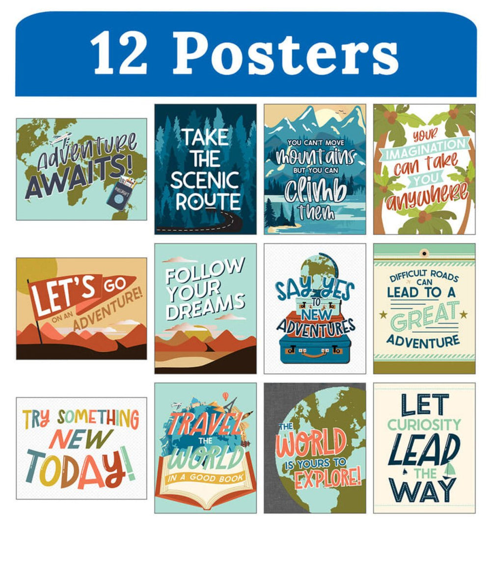 Let's Explore Mini Posters: Let's Explore Poster Set-Posters-Tools 4 Teaching-Classroom Decor and More