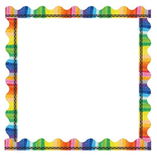 Crayola Rainbow Deco Trim-Borders-Tools 4 Teaching-Classroom Decor and More