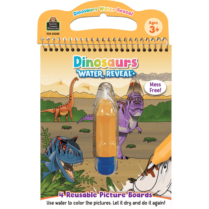 Dinosaurs Water Reveal-Activity Pads-Tools 4 Teaching-Classroom Decor and More