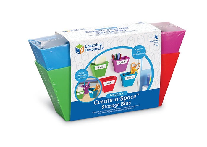 Magnetic Create-a-Space™ Storage Boxes-Organization-Tools 4 Teaching-Classroom Decor and More