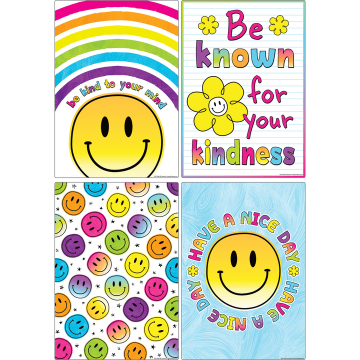 Brights 4Ever Positive Sayings Small Poster Pack-Posters-Tools 4 Teaching-Classroom Decor and More