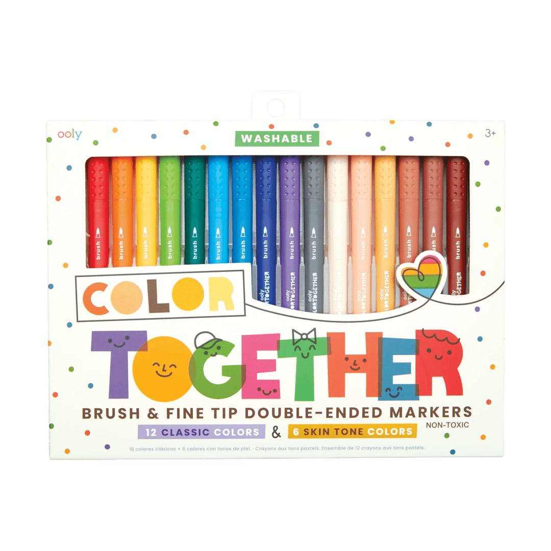 Color Together Double - Ended Markers - Set of 18 - Tools 4 Teaching