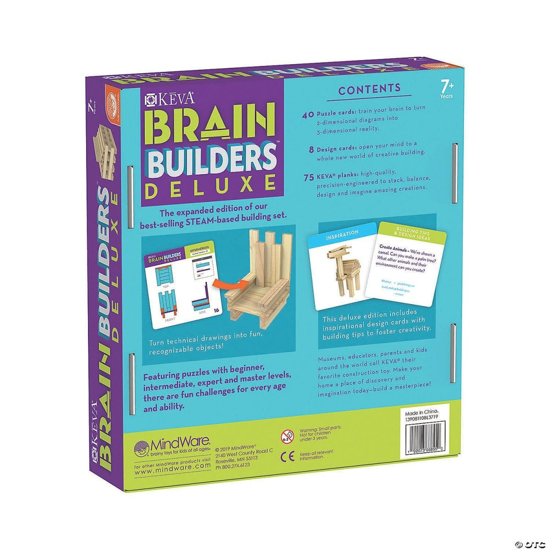 KEVA® Brain Builders Deluxe-Building-Tools 4 Teaching-Classroom Decor and More