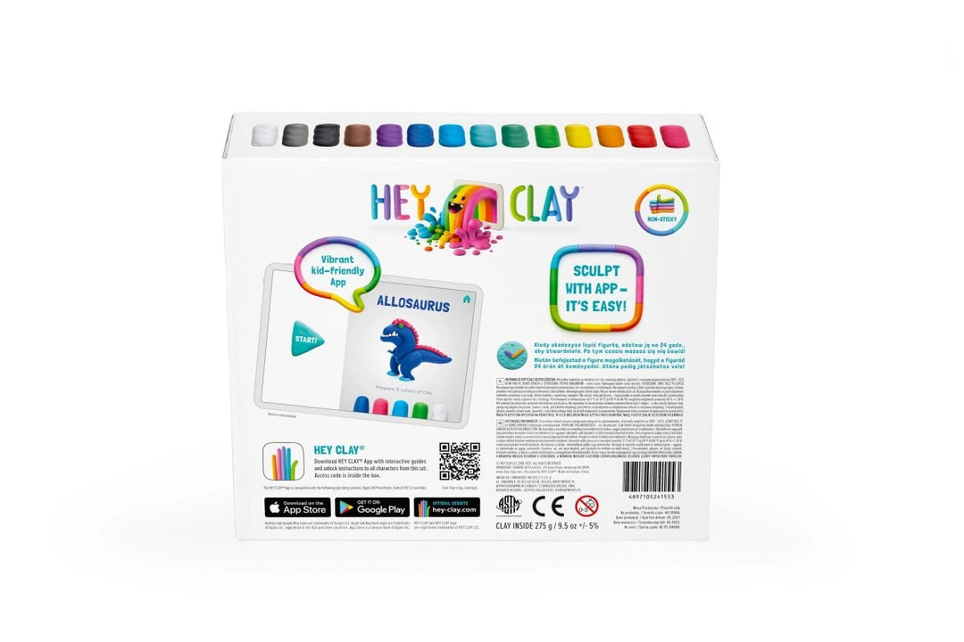 Hey Clay - Dinos-Craft Activity-Tools 4 Teaching-Classroom Decor and More