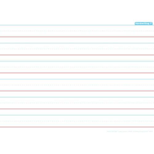 Handwriting 1", Space Savers, PosterMat Pals®, 13" X 9.5" Smart Poly®, Single Sided - Tools 4 Teaching