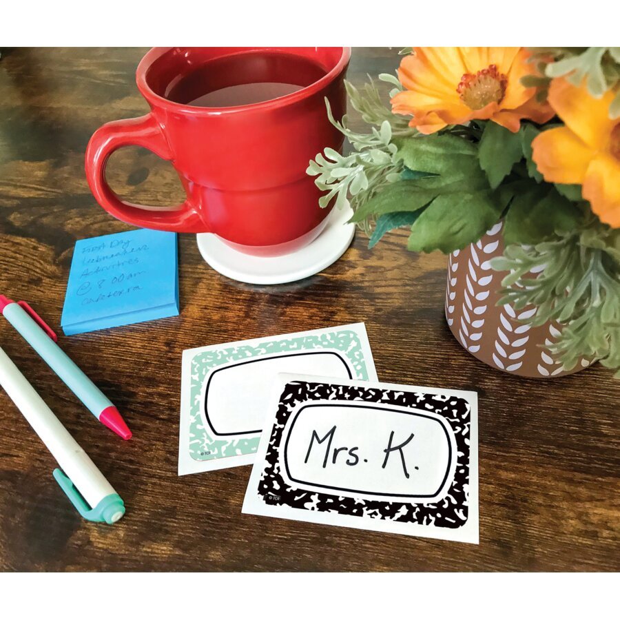 Cool for School Name Tags/Labels - Multi-Pack-Nameplates & Name Tags-Tools 4 Teaching-Classroom Decor and More