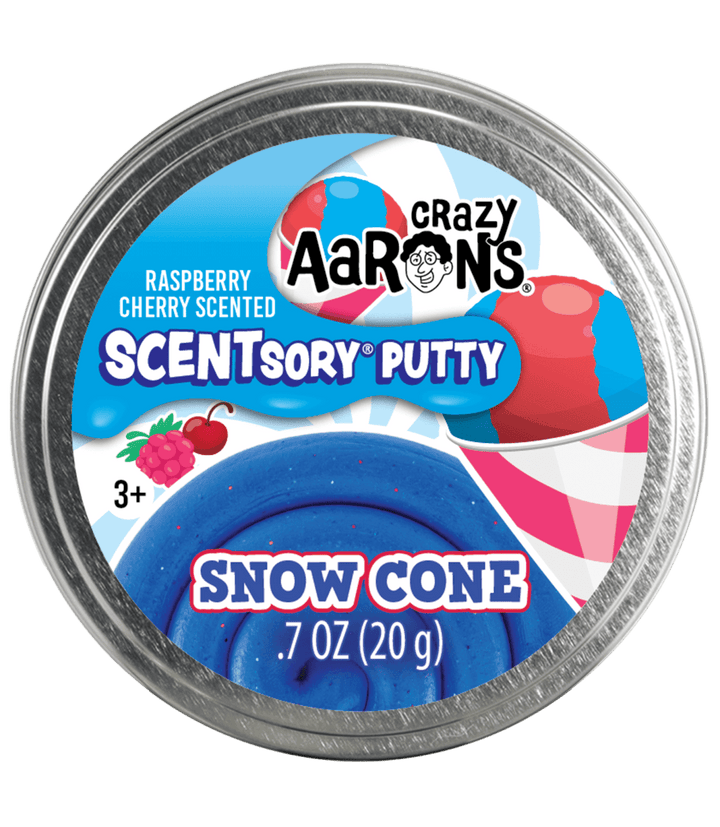 Crazy Aaron's® - Raspberry Cherry Scented SCENTsory™ Putty (Snow Cone)-Thinking Putty-Tools 4 Teaching-Classroom Decor and More