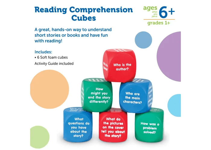 Reading Comprehension Cubes-Classroom Essentials-Tools 4 Teaching-Classroom Decor and More
