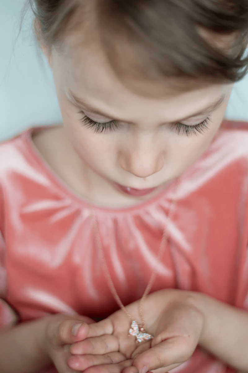 Boutique Butterfly Gem Necklace-Dress Up & Jewelry-Tools 4 Teaching-Classroom Decor and More