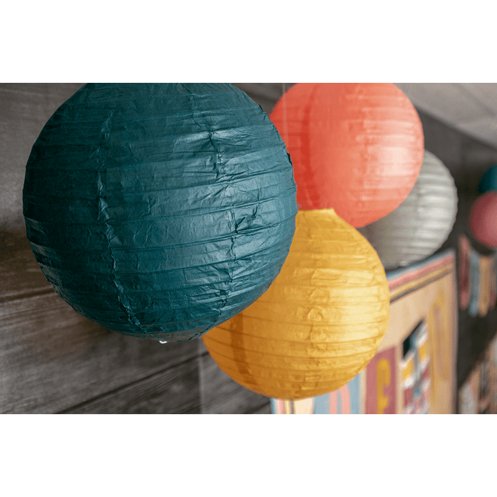 Wonderfully Wild 8" Hanging Paper Lanterns-Lanterns-Tools 4 Teaching-Classroom Decor and More