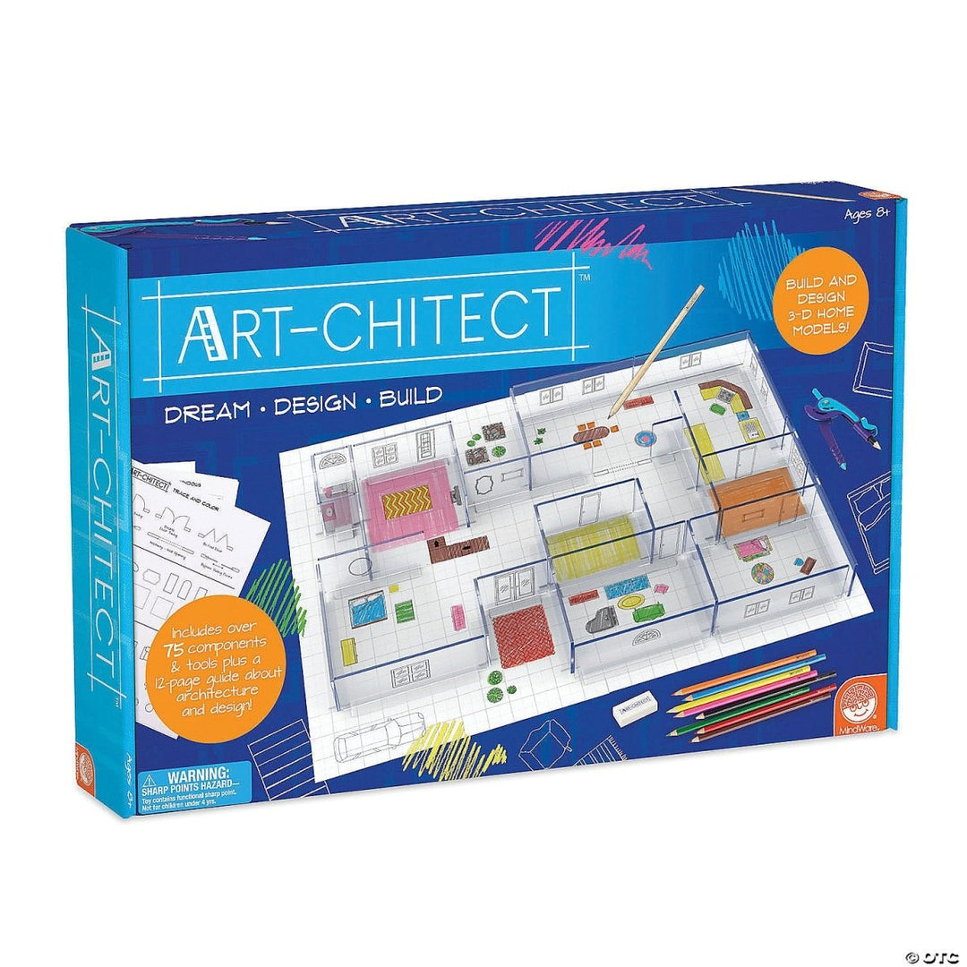 *Art-chitect 3-D Home Design Architecture Kit-Building-Tools 4 Teaching-Classroom Decor and More