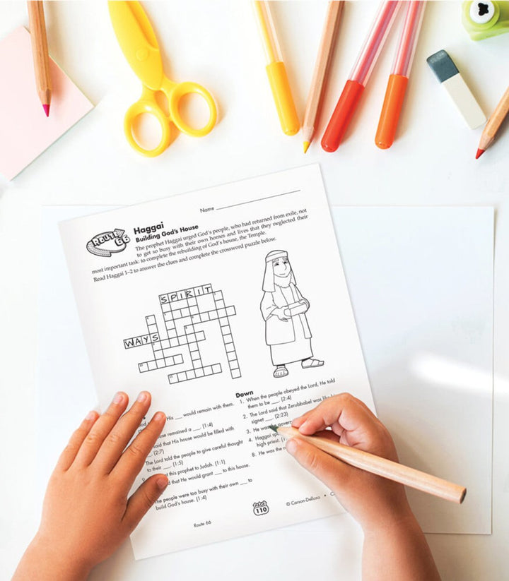 Route 66: A Trip through the 66 Books of the Bible Resource Book Grade 2-5 Paperback-Religious-Tools 4 Teaching-Classroom Decor and More