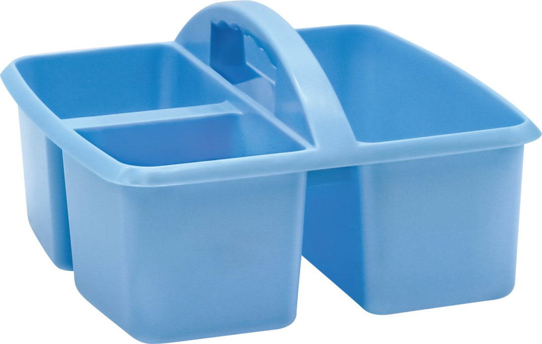 Plastic Storage Caddy: Light Blue-Organization-Tools 4 Teaching-Classroom Decor and More