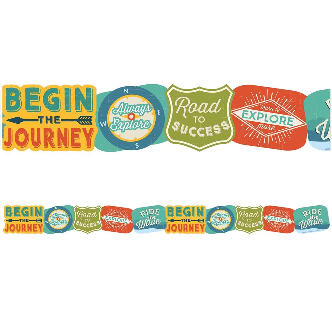 Adventurer Badges Extra Wide Trim-Borders-Tools 4 Teaching-Classroom Decor and More