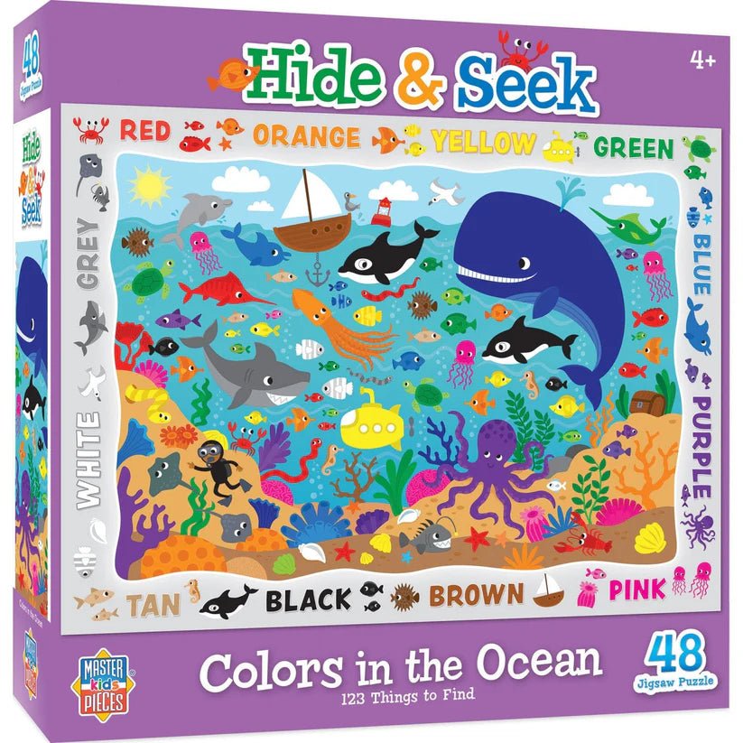 Hide and Seek Colors in the Ocean - Tools 4 Teaching