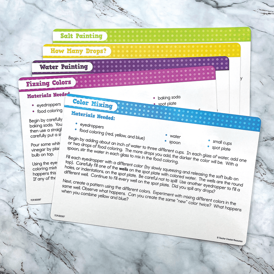 Up-Close Science: Eyedroppers & Spot Plates Activity Set-Science & STEM-Tools 4 Teaching-Classroom Decor and More