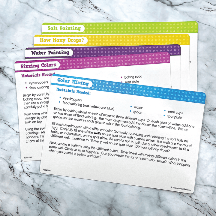 Up-Close Science: Eyedroppers & Spot Plates Activity Set-Science & STEM-Tools 4 Teaching-Classroom Decor and More