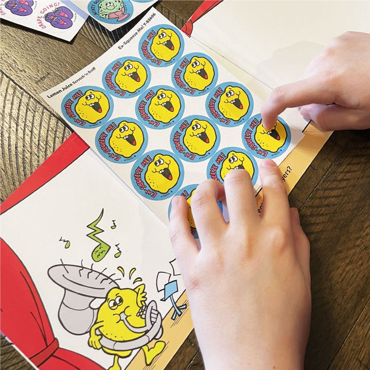 *All in Good Pun: Jokes that Really STINK Sticker Collector Album (stickers sold separately)-Stickers-Tools 4 Teaching-Classroom Decor and More