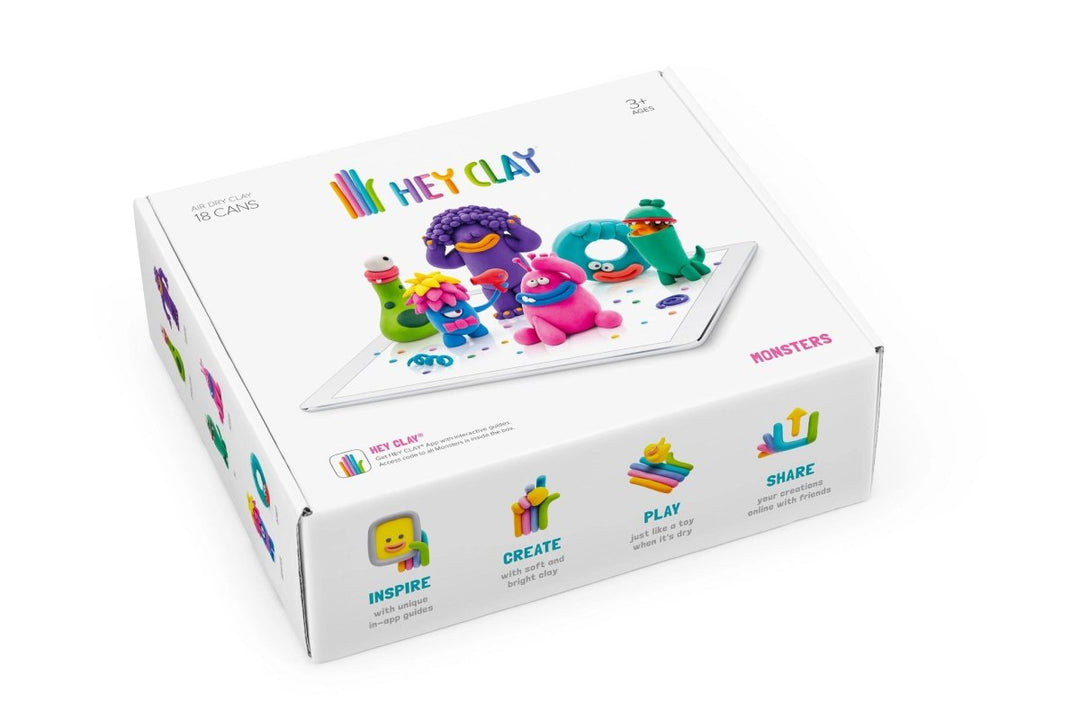 Hey Clay - Monsters-Craft Activity-Tools 4 Teaching-Classroom Decor and More