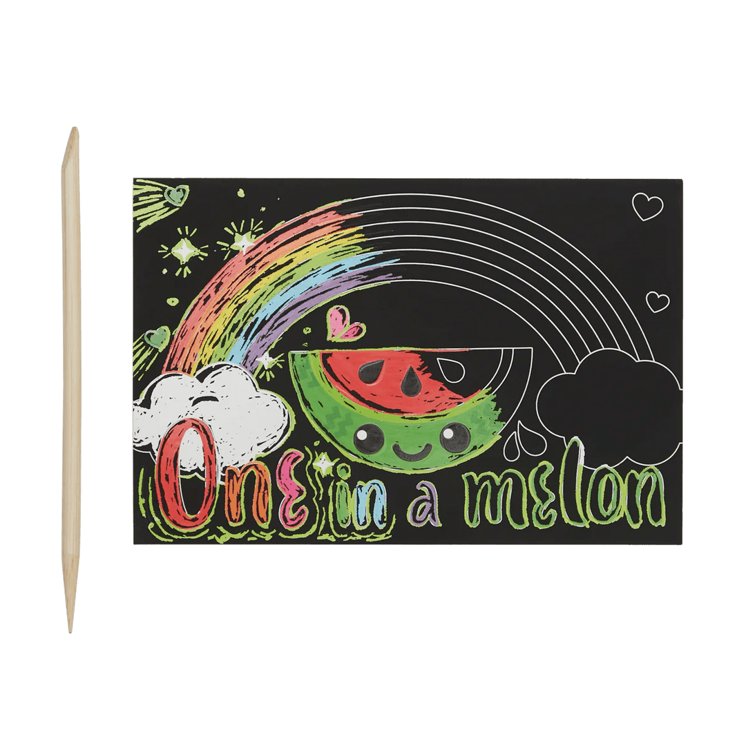 Lil' Juicy Scratch and Scribble Mini Kit-Craft Activity-Tools 4 Teaching-Classroom Decor and More