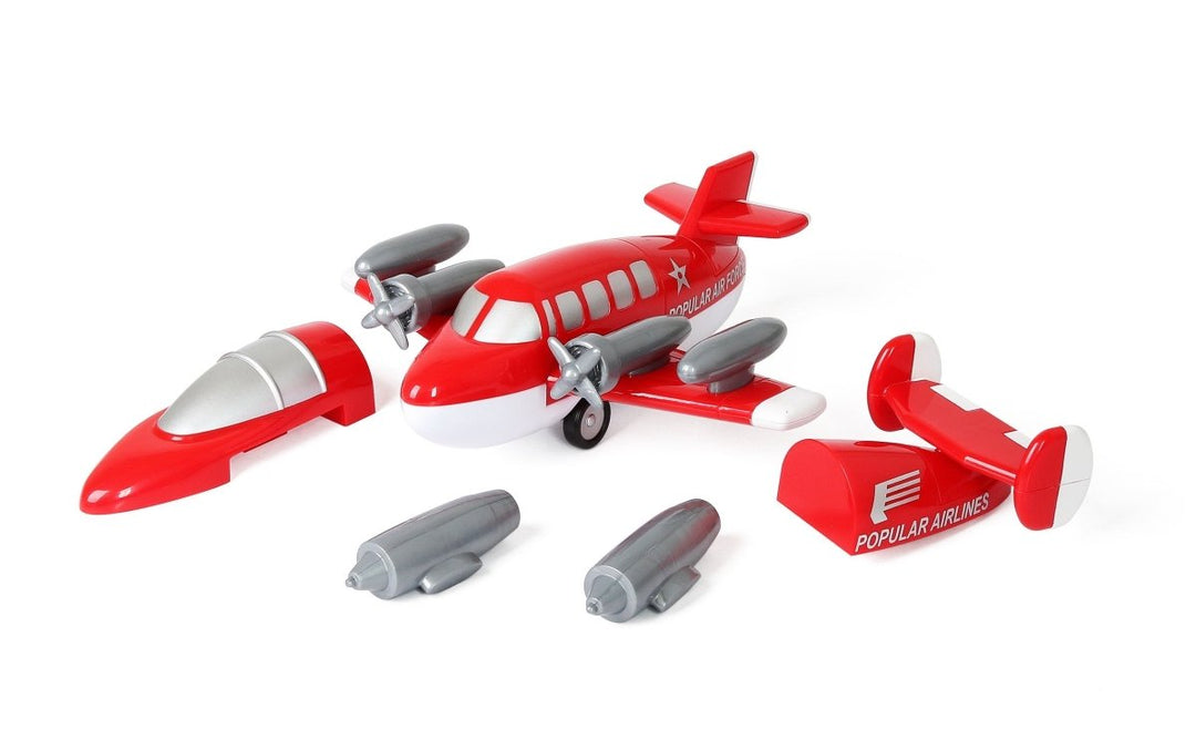 Magnetic Build-A-Plane (Assorted Colors)-Vehicles & Construction-Tools 4 Teaching-Classroom Decor and More