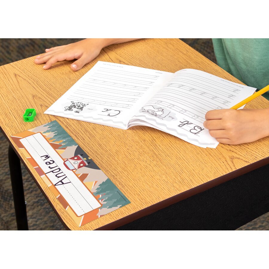 Moving Mountains Road Trip Flat Name Plates-Nameplates & Name Tags-Tools 4 Teaching-Classroom Decor and More