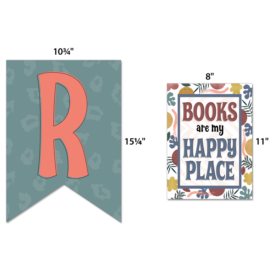 Wonderfully Wild Read Bulletin Board-Bulletin Board Sets-Tools 4 Teaching-Classroom Decor and More