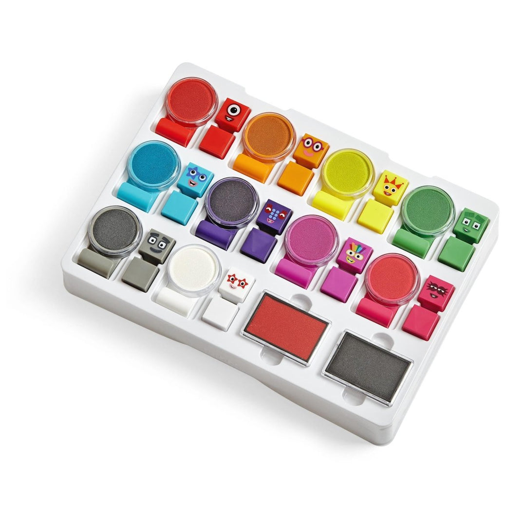 Stampoline 4 Pattern Numberblocks Stampoline Park Stamp Activity Set – Tools 4 Teaching