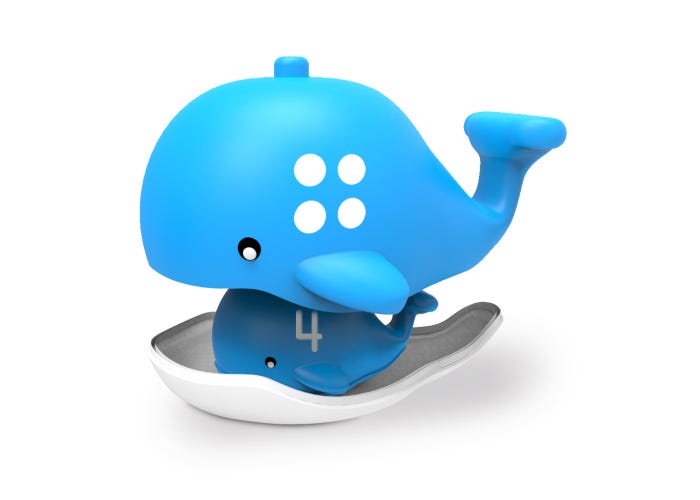 Snap-n-Learn™ Stacking Whales-Numbers, Counting & Sorting-Tools 4 Teaching-Classroom Decor and More