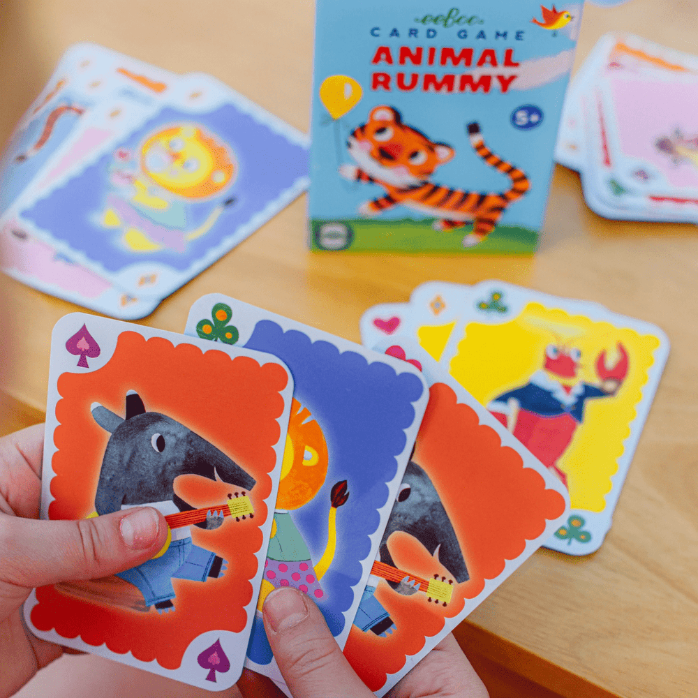 Animal Rummy Playing Cards Game-Card Games-Tools 4 Teaching-Classroom Decor and More