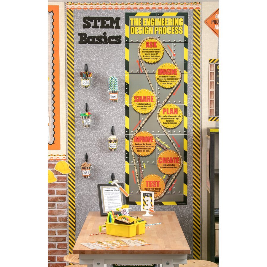 *Better Than Paper® Bulletin Board Roll: Galvanized Metal-Bulletin Board Paper - Better Than Paper-Tools 4 Teaching-Classroom Decor and More