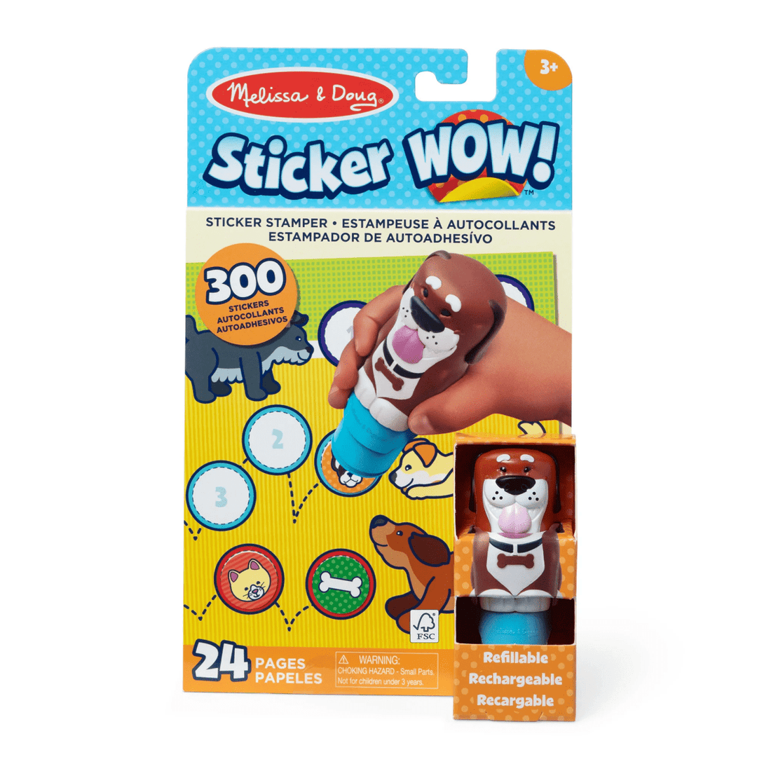 Sticker WOW!® Activity Pad & Sticker Stamper - Dog-Activity Pads-Tools 4 Teaching-Classroom Decor and More