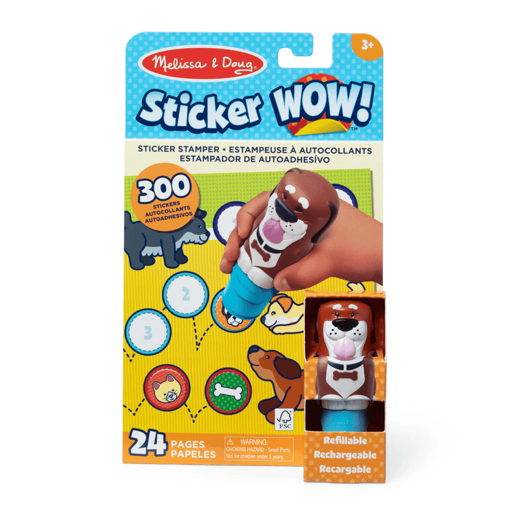 Sticker WOW!® Activity Pad & Sticker Stamper - Dog-Activity Pads-Tools 4 Teaching-Classroom Decor and More