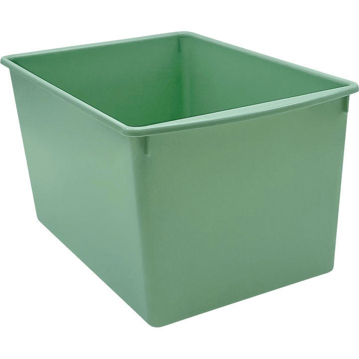 Eucalyptus Green Plastic Multi-Purpose Bin-Organization-Tools 4 Teaching-Classroom Decor and More