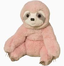 Pokie Soft Pink Sloth Plush-Stuffed Animals & Plush-Tools 4 Teaching-Classroom Decor and More