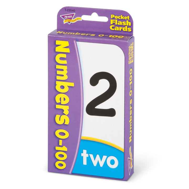 Numbers 0-100 Pocket Flash Cards-Flashcards-Tools 4 Teaching-Classroom Decor and More