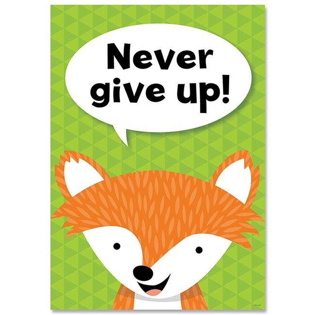 Never Give Up Poster-Posters-Tools 4 Teaching-Classroom Decor and More