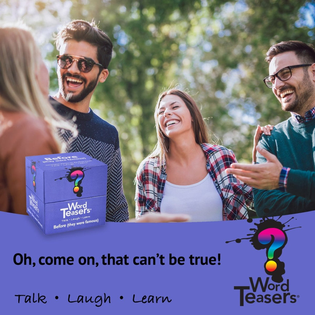 *WordTeasers®: Before (they were famous)-Games-Tools 4 Teaching-Classroom Decor and More