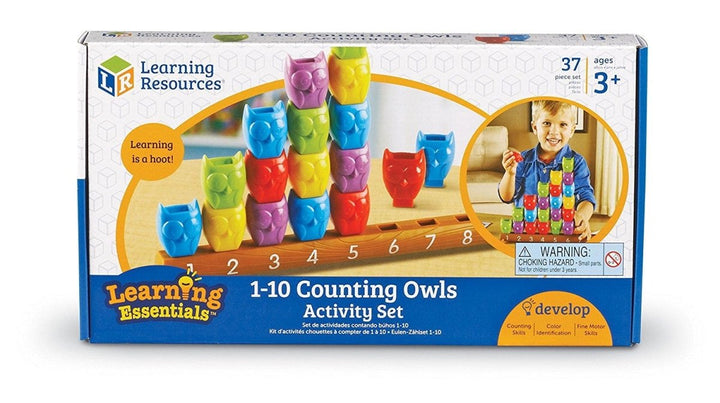 1-10 Counting Owls Activity Set-Numbers, Counting & Sorting-Tools 4 Teaching-Classroom Decor and More